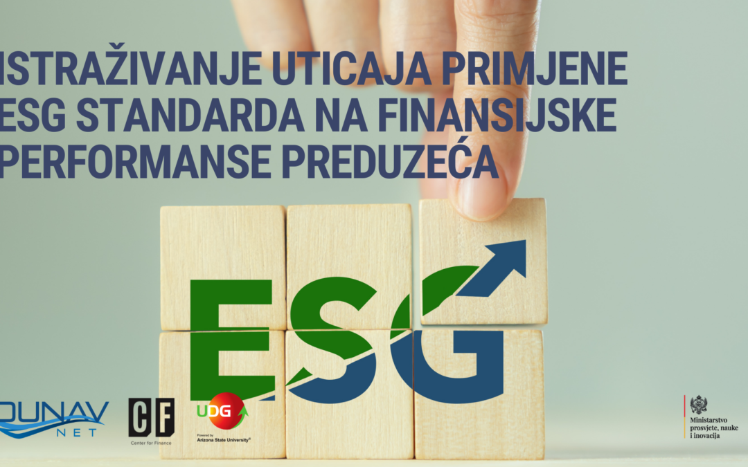 Istraživanje uticaja primjene ESG standarda na finansijske performanse preduzeća