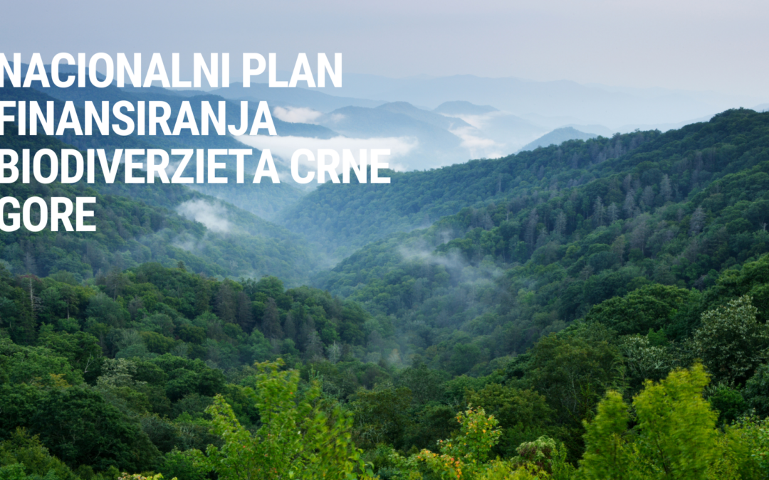 Izrada prvog Nacionalnog plana finansiranja biodiverziteta Crne Gore