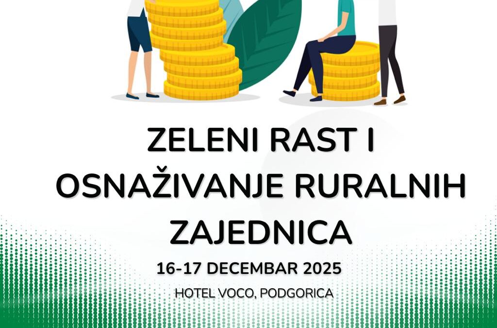 Konferencija „Zeleni rast i osnaživanje ruralnih zajednica“ 16–17. decembra