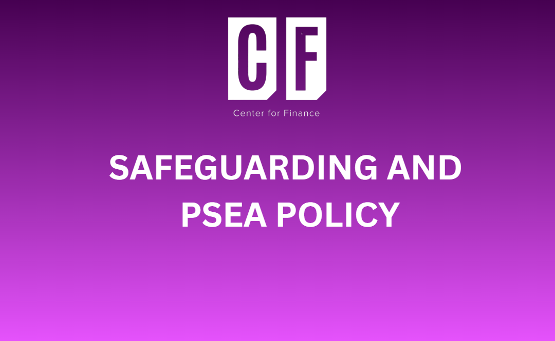 Safeguarding and PSEA Policy