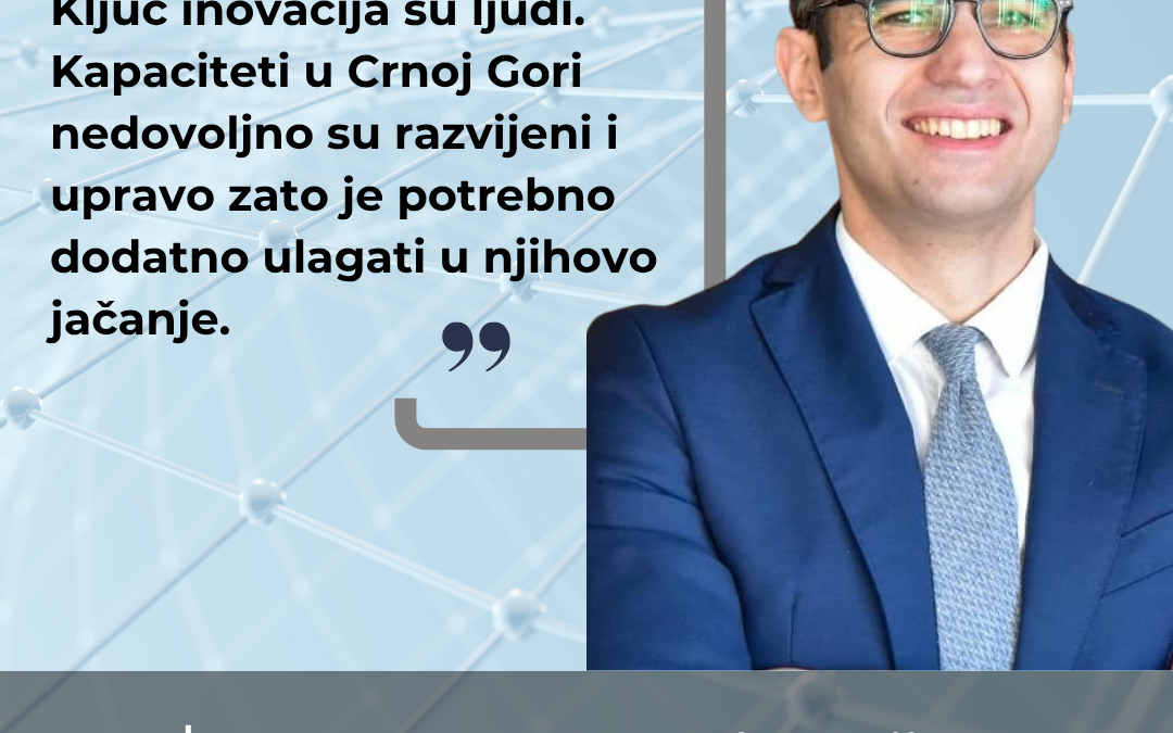 Mugoša za evropski medij Science|Business: Ulaganje u ljude ključno je za razvoj inovacionog ekosistema Crne Gore